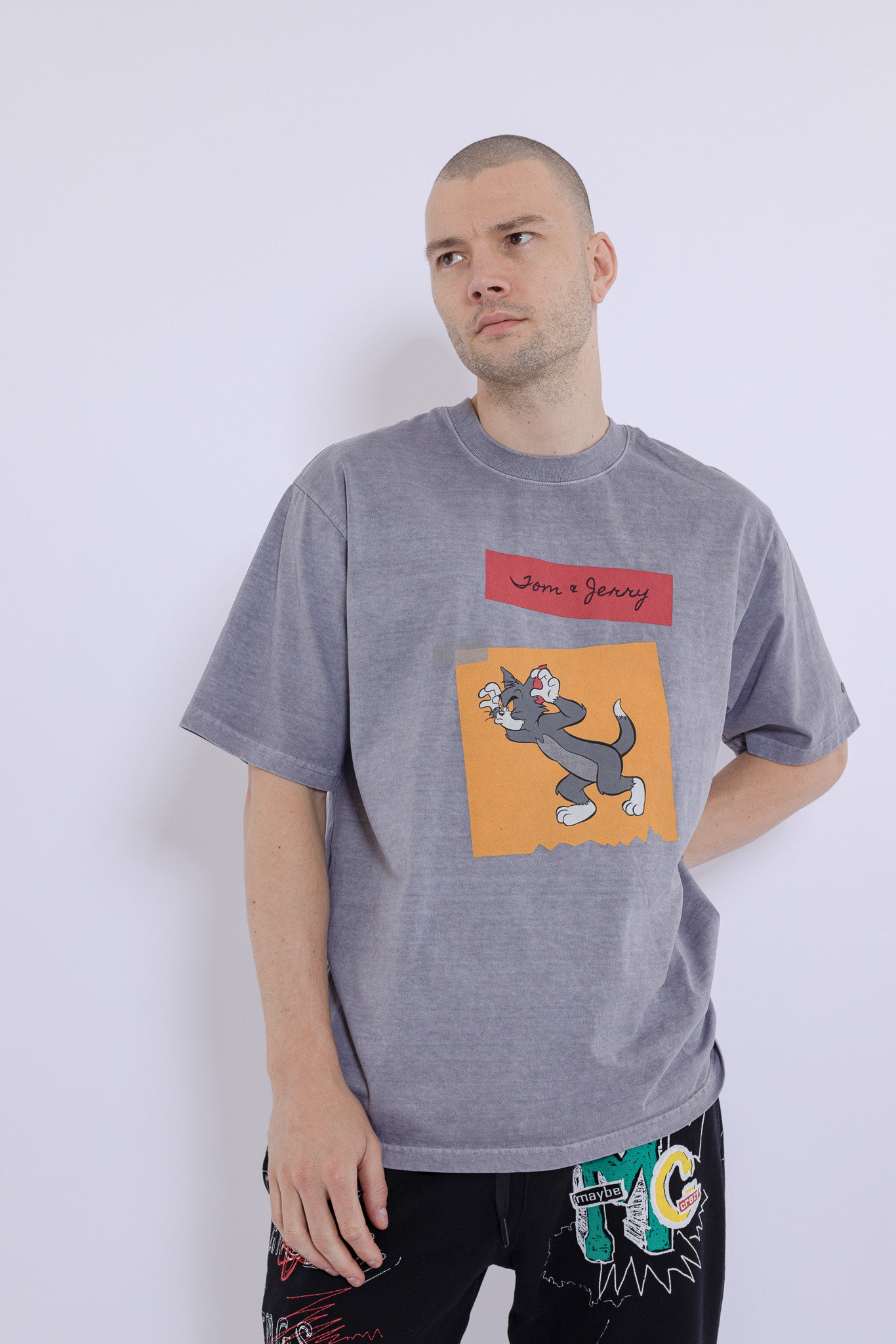 Postage Stamp Chasing Tom & Jerry T-Shirt